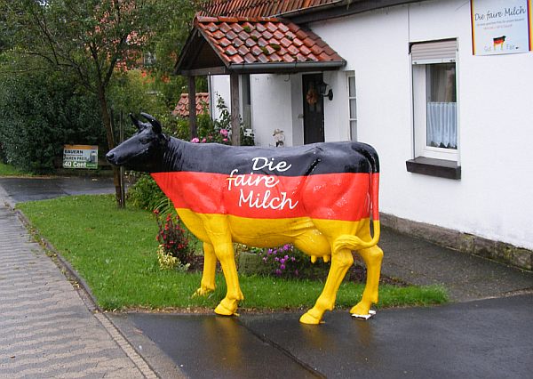 Milcherzeugung hat ihren Preis und der sollte gezahlt werden! Heinrich-Karls neuste Milchkuh